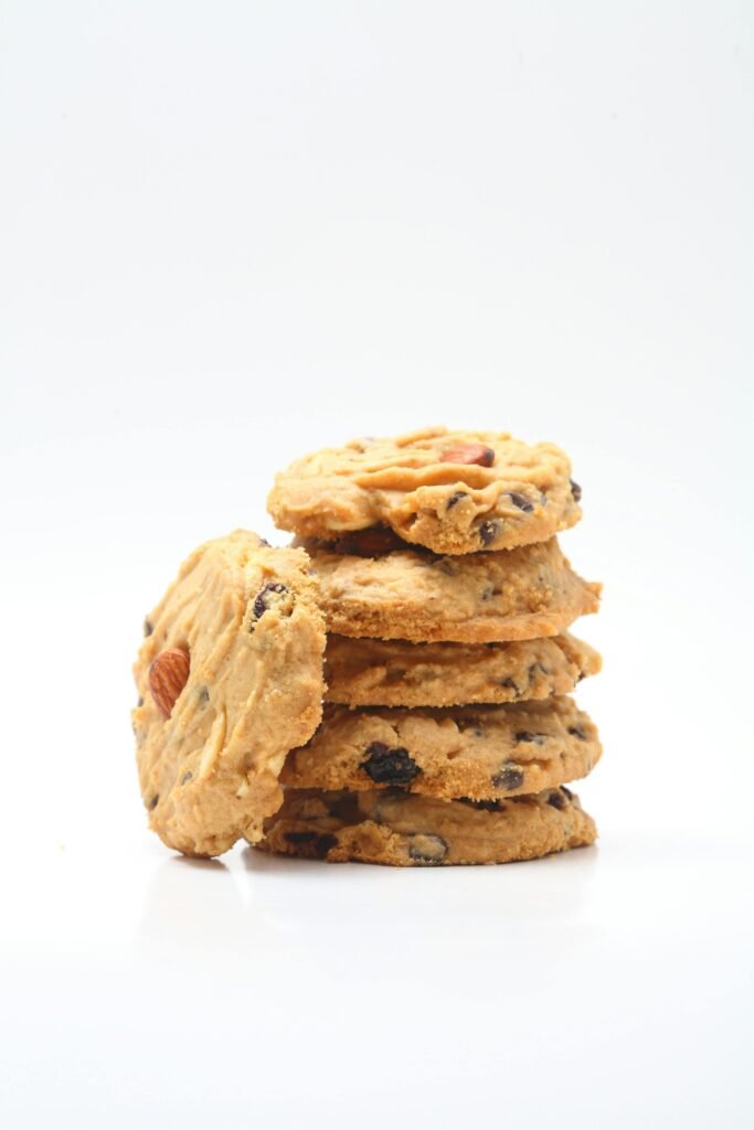 Tower of Cookies with Chocolate